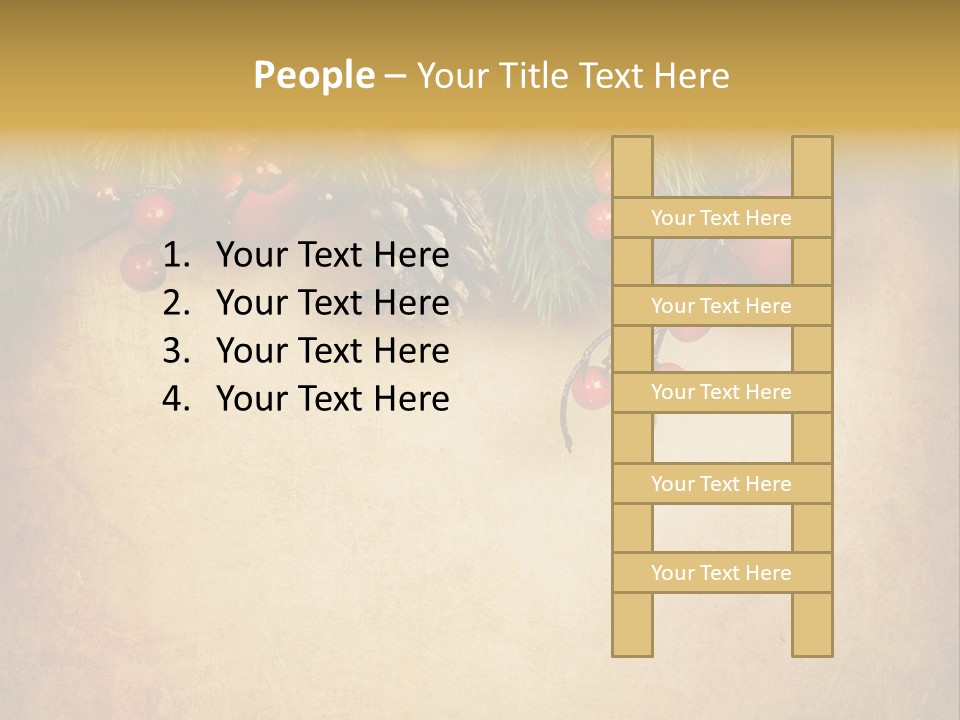 Christmas Vintage PowerPoint Template