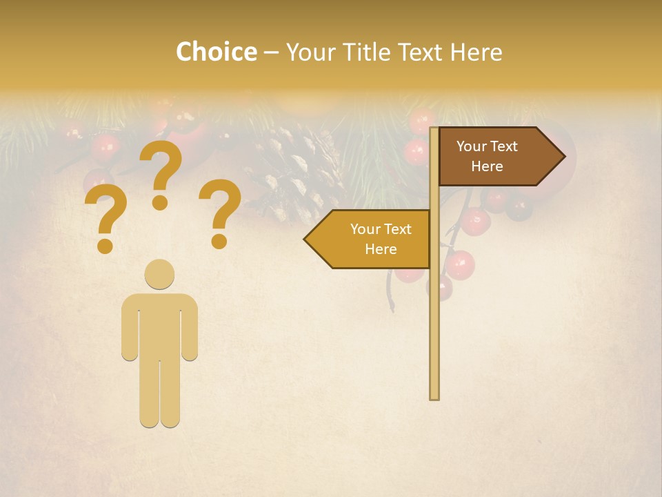 Christmas Vintage PowerPoint Template