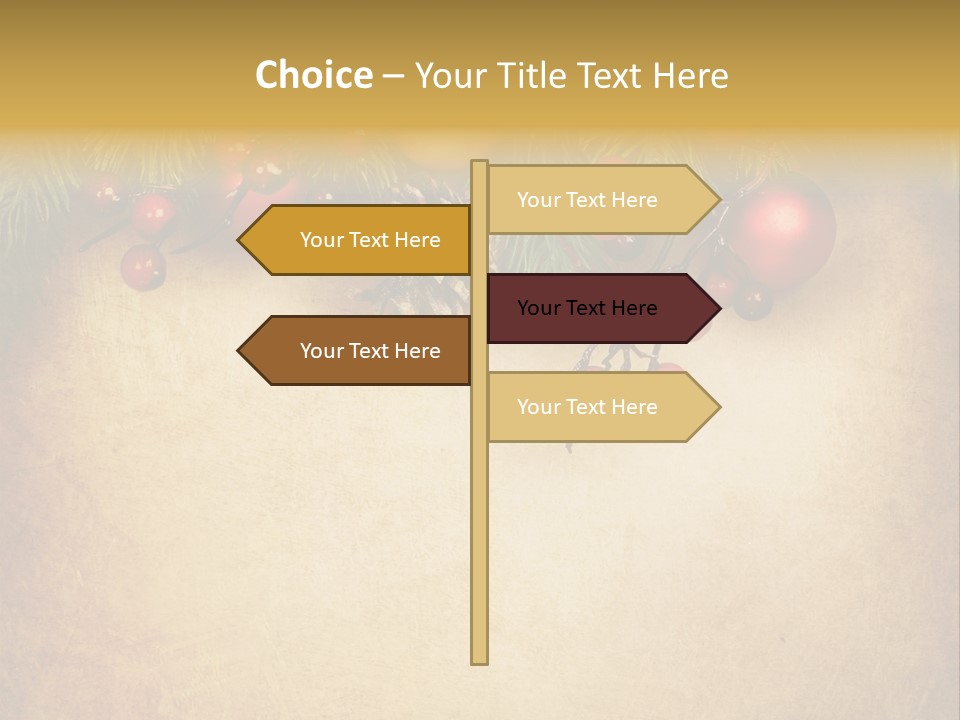 Christmas Vintage PowerPoint Template