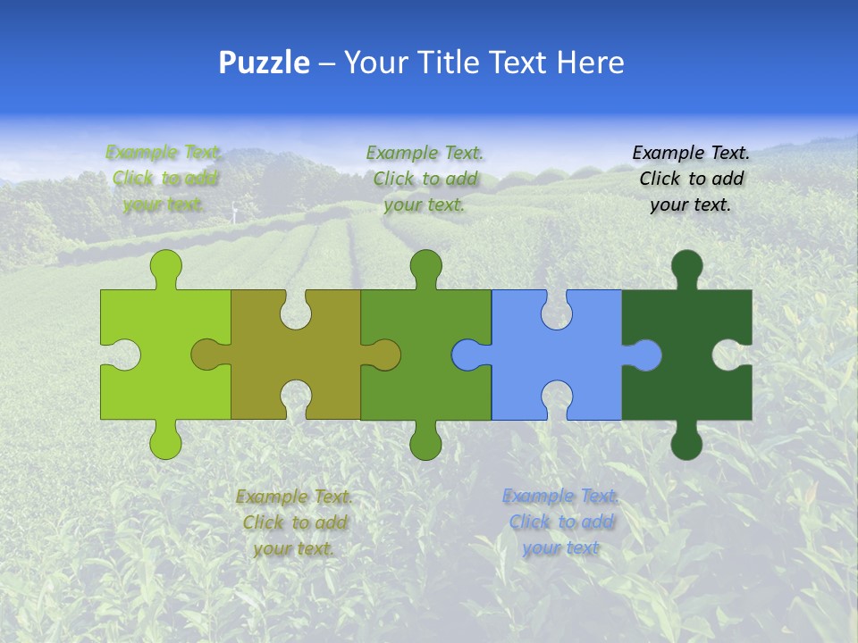 Tea Leaves PowerPoint Template