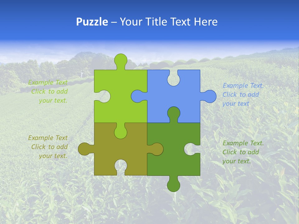 Tea Leaves PowerPoint Template