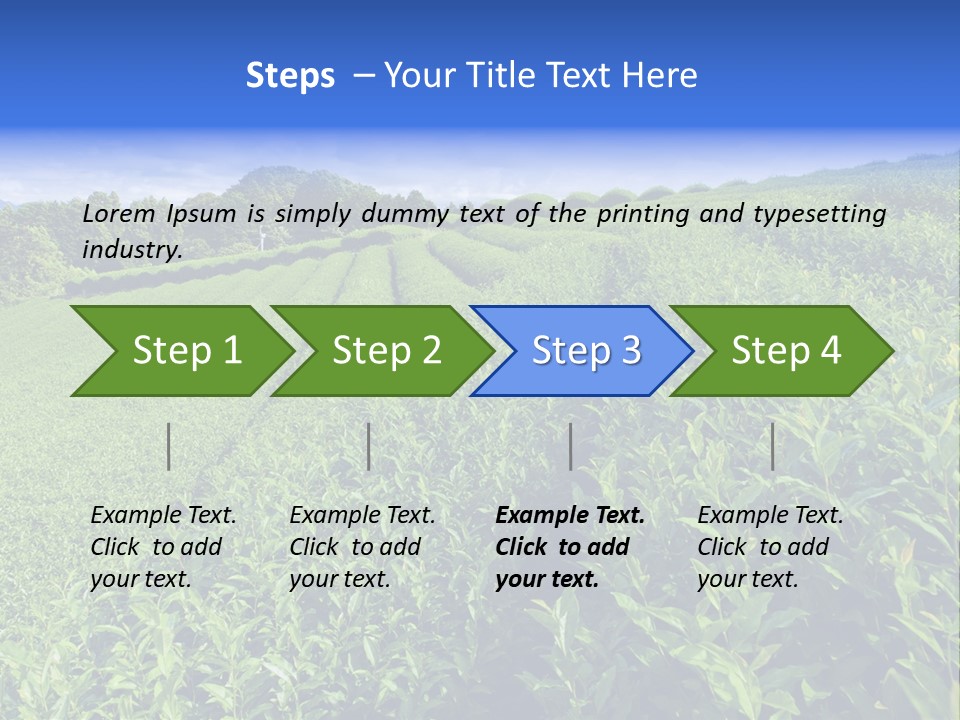 Tea Leaves PowerPoint Template