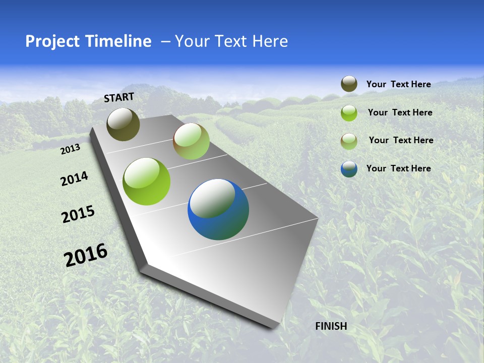 Tea Leaves PowerPoint Template