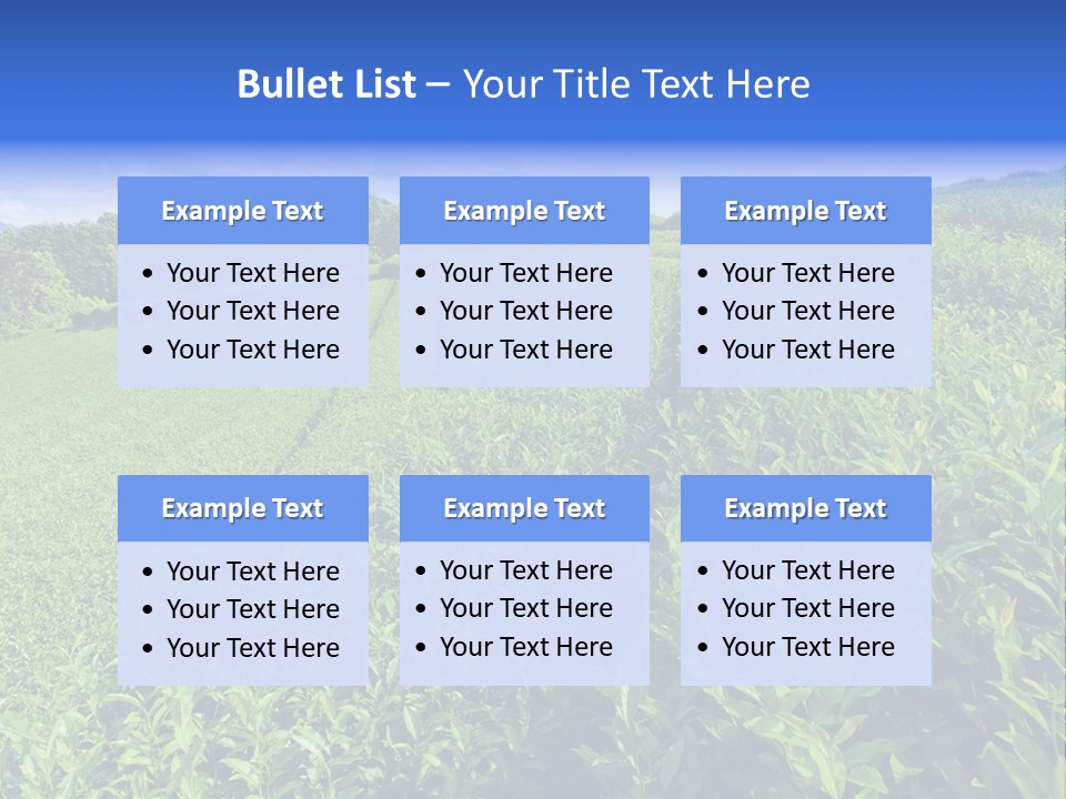 Tea Leaves PowerPoint Template
