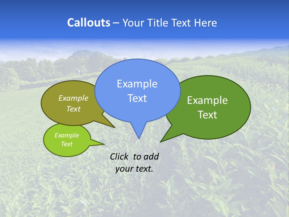 Tea Leaves PowerPoint Template