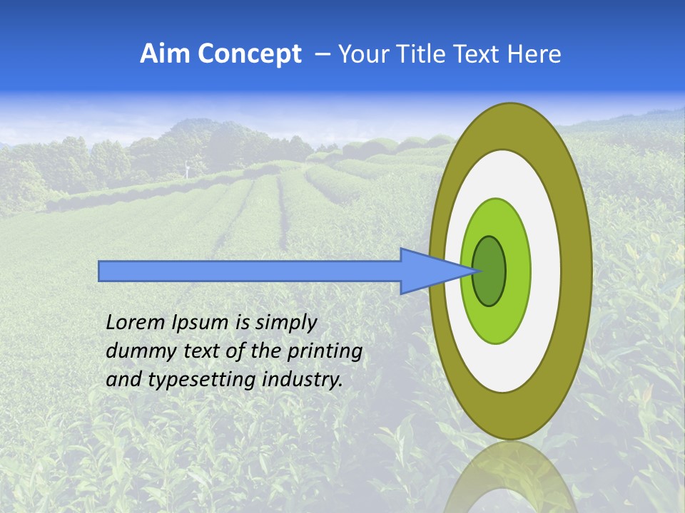 Tea Leaves PowerPoint Template