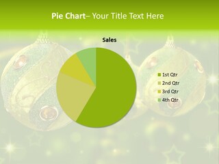 Color Snow Isolated PowerPoint Template