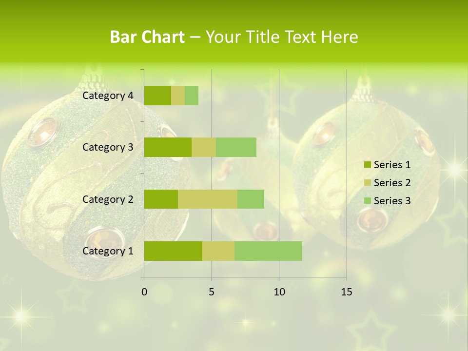 Color Snow Isolated PowerPoint Template