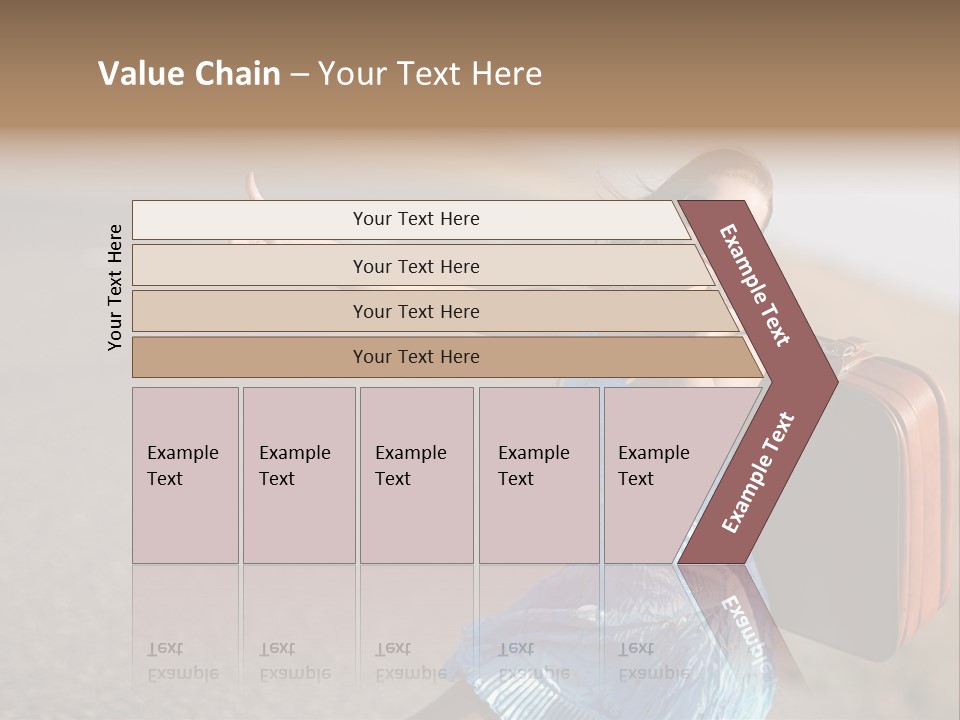 Thumbing A Lift PowerPoint Template
