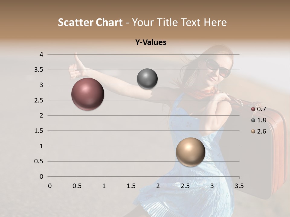Thumbing A Lift PowerPoint Template