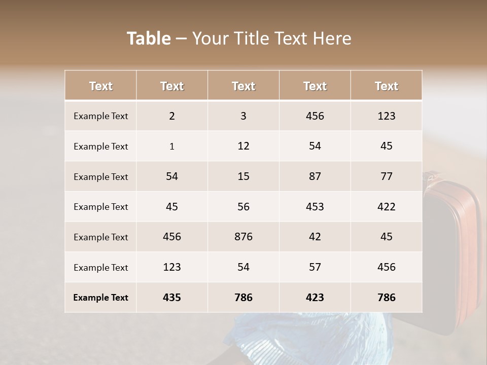 Thumbing A Lift PowerPoint Template