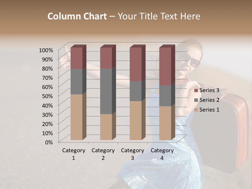Thumbing A Lift PowerPoint Template