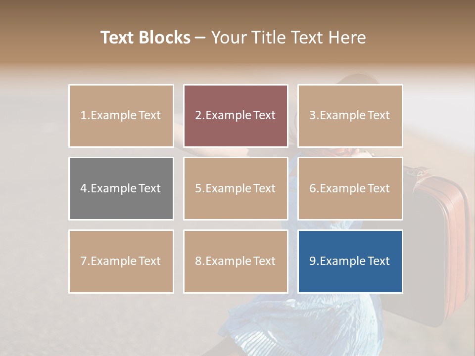 Thumbing A Lift PowerPoint Template