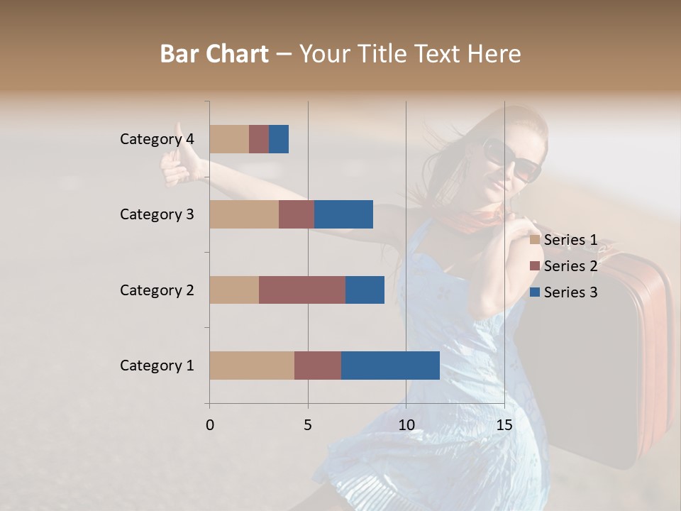 Thumbing A Lift PowerPoint Template