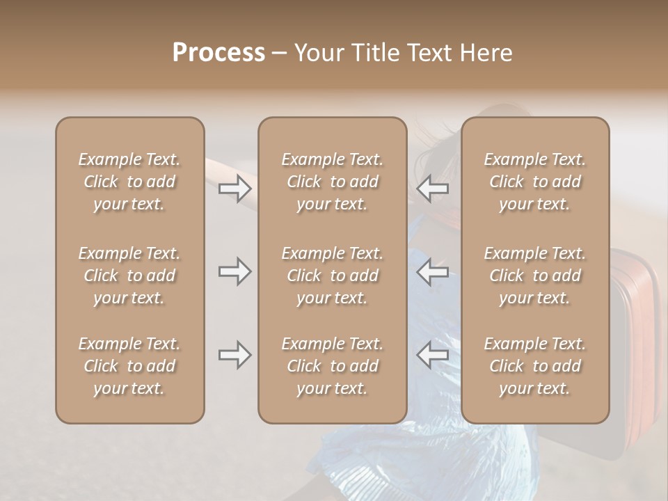 Thumbing A Lift PowerPoint Template