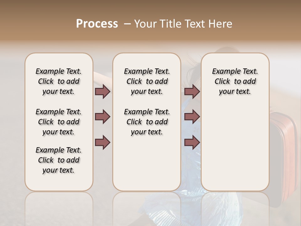 Thumbing A Lift PowerPoint Template