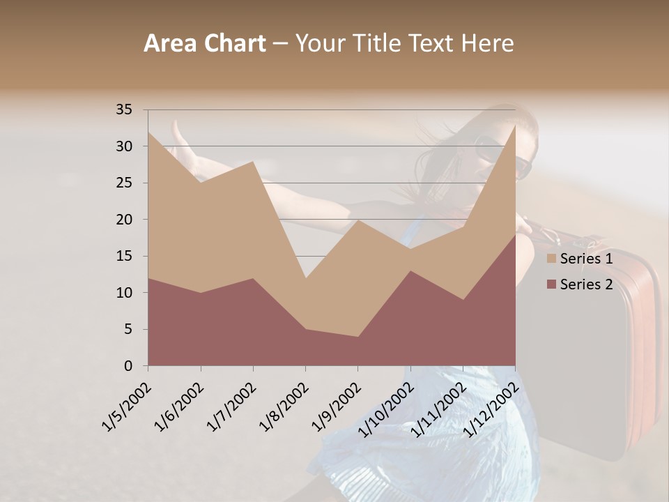 Thumbing A Lift PowerPoint Template