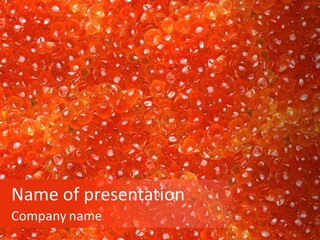 Salmon PowerPoint Template