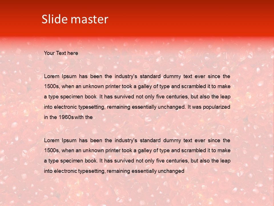 Salmon PowerPoint Template