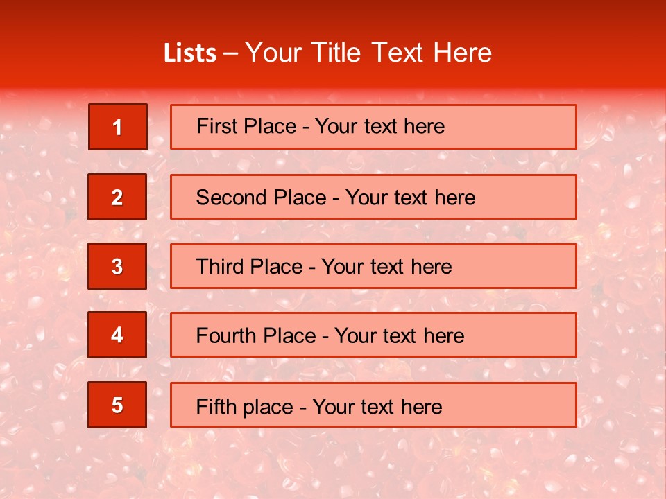 Salmon PowerPoint Template