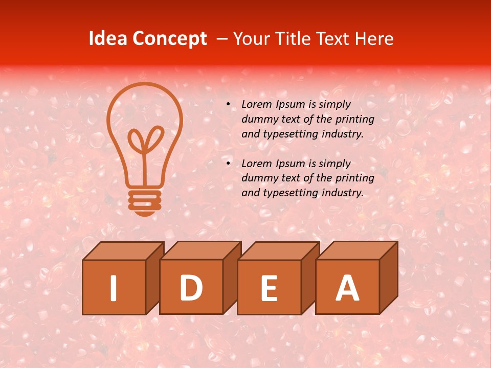 Salmon PowerPoint Template