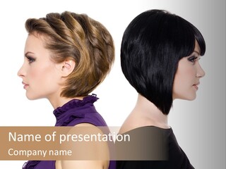 Profile Faces PowerPoint Template