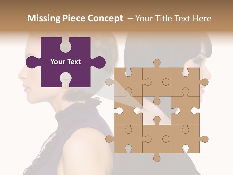 Profile Faces PowerPoint Template