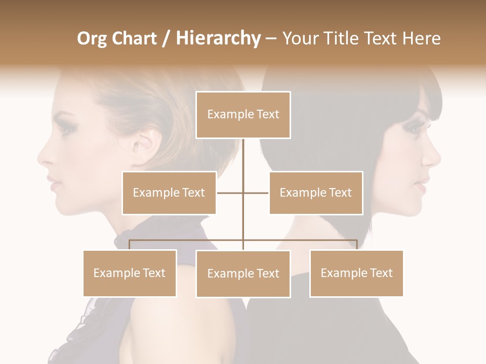 Profile Faces PowerPoint Template
