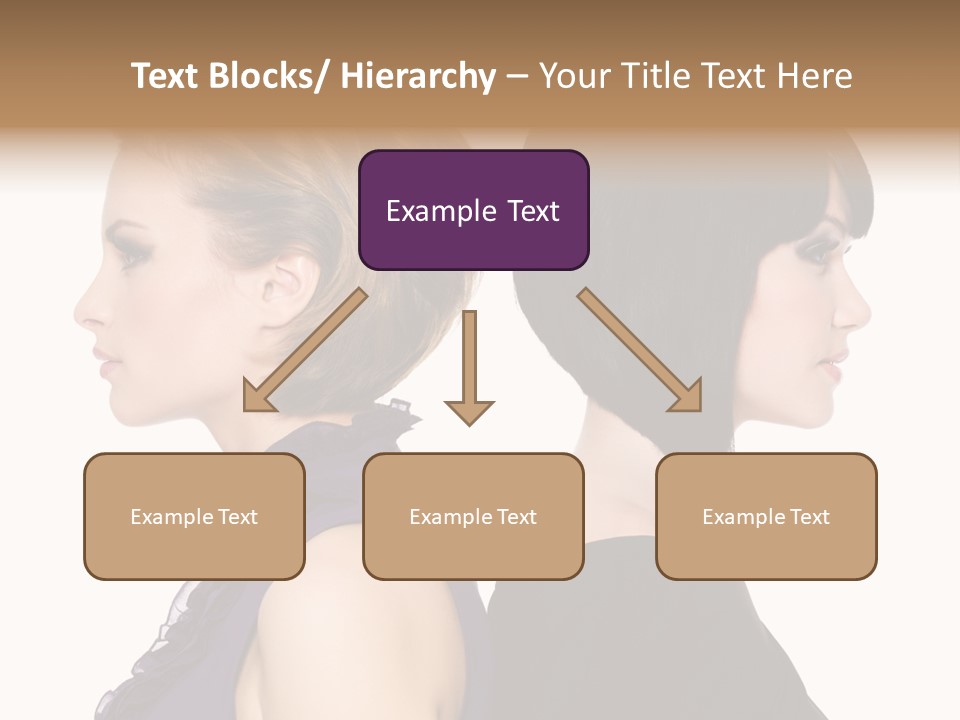 Profile Faces PowerPoint Template