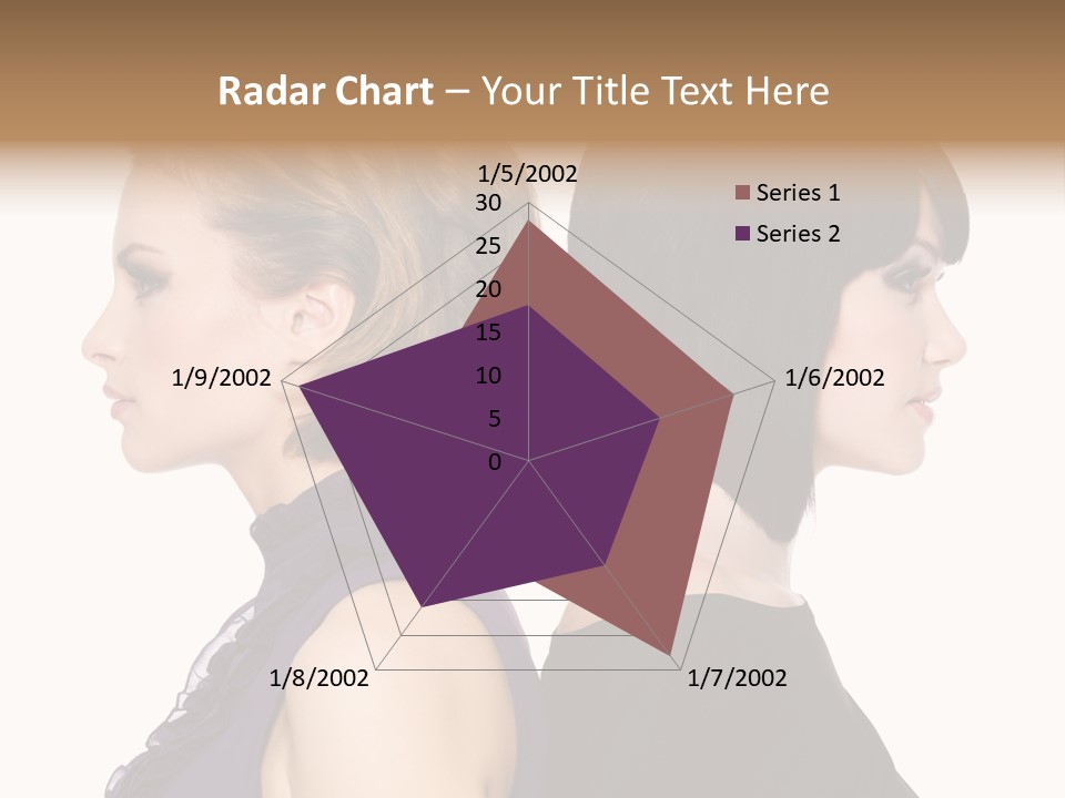 Profile Faces PowerPoint Template