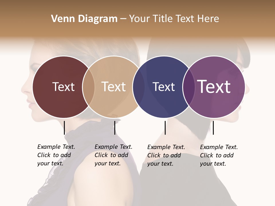 Profile Faces PowerPoint Template