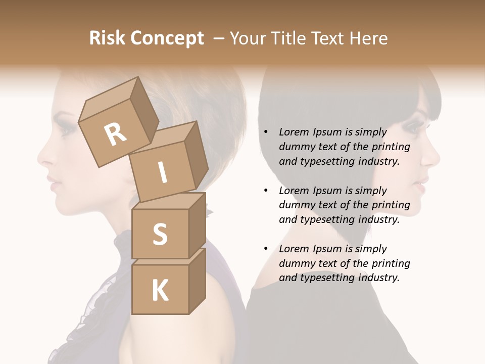 Profile Faces PowerPoint Template