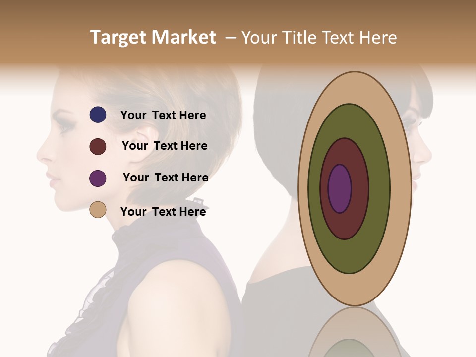 Profile Faces PowerPoint Template