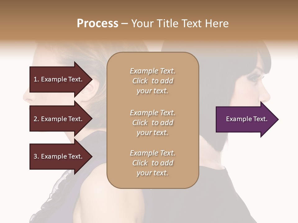 Profile Faces PowerPoint Template