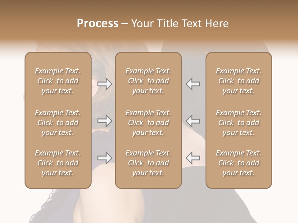 Profile Faces PowerPoint Template