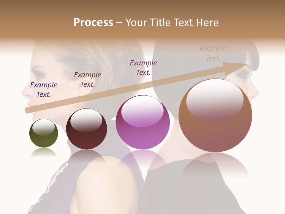 Profile Faces PowerPoint Template