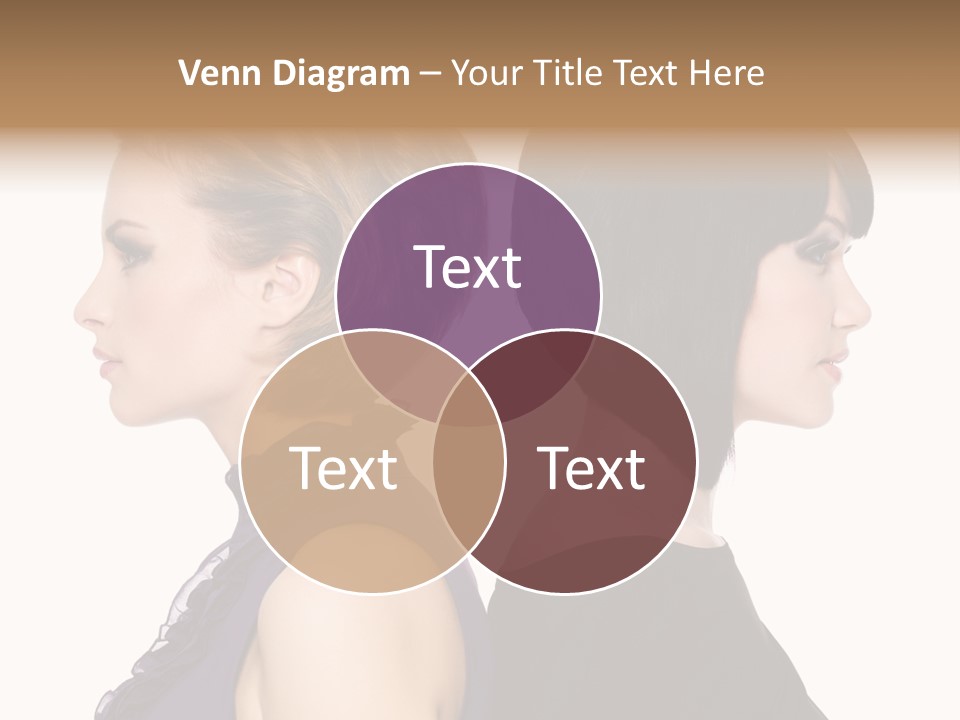 Profile Faces PowerPoint Template