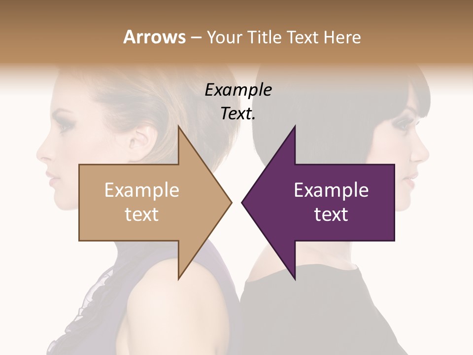 Profile Faces PowerPoint Template
