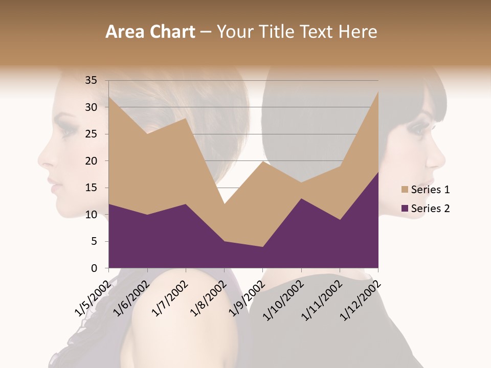 Profile Faces PowerPoint Template