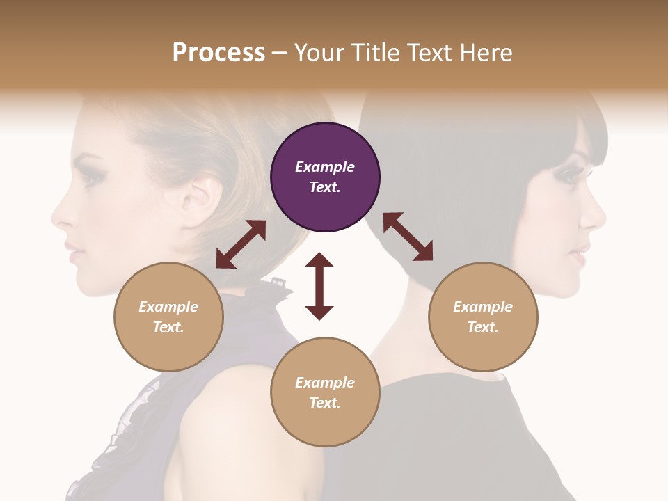 Profile Faces PowerPoint Template