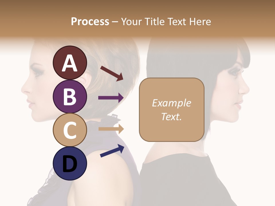 Profile Faces PowerPoint Template