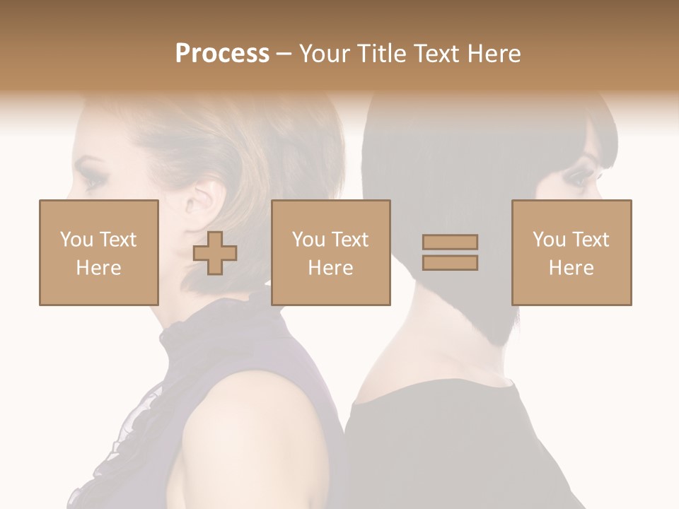 Profile Faces PowerPoint Template