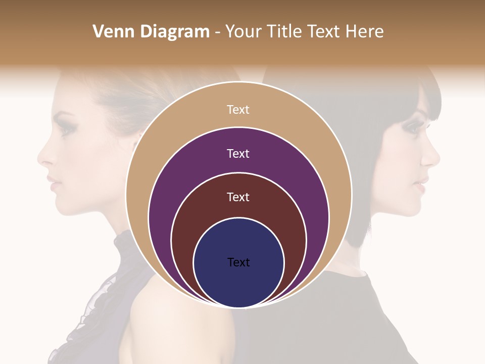 Profile Faces PowerPoint Template