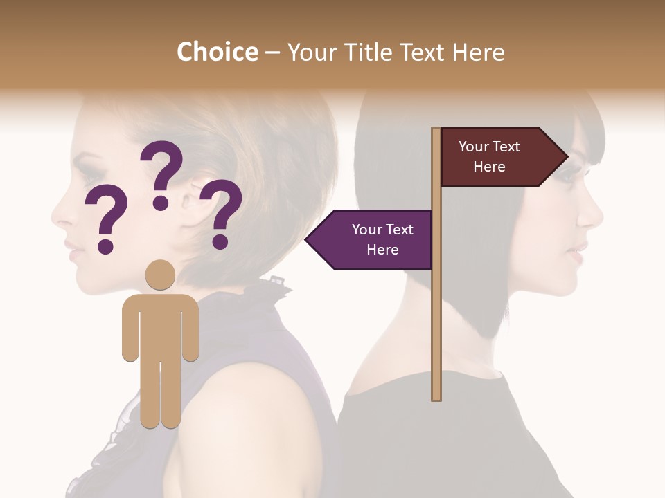 Profile Faces PowerPoint Template