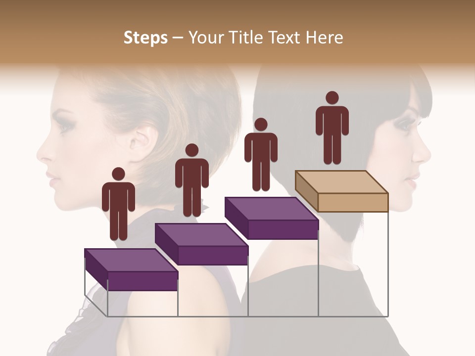 Profile Faces PowerPoint Template