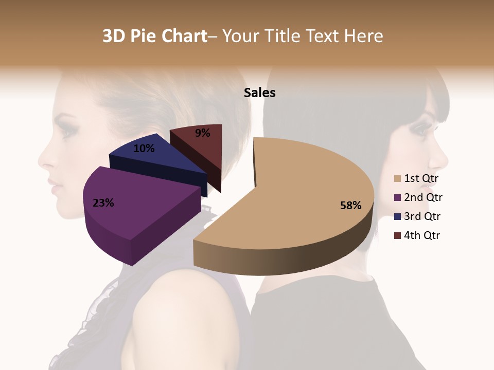 Profile Faces PowerPoint Template