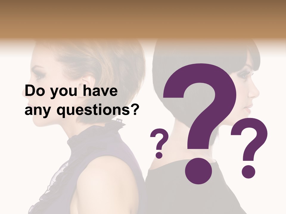 Profile Faces PowerPoint Template