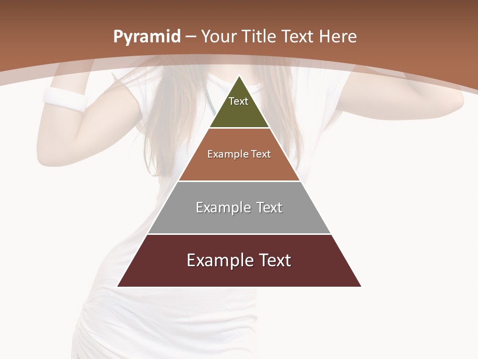 Lady Lifestyle Healthy PowerPoint Template