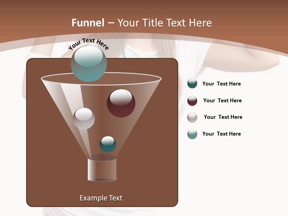 Lady Lifestyle Healthy PowerPoint Template