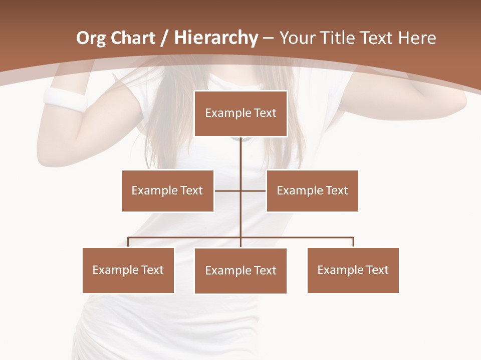 Lady Lifestyle Healthy PowerPoint Template